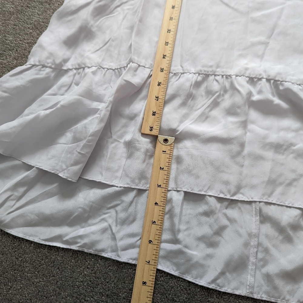 Club Monaco Silk Parachute Maxi Dress Size Medium Oversized - Picture 15 of 15